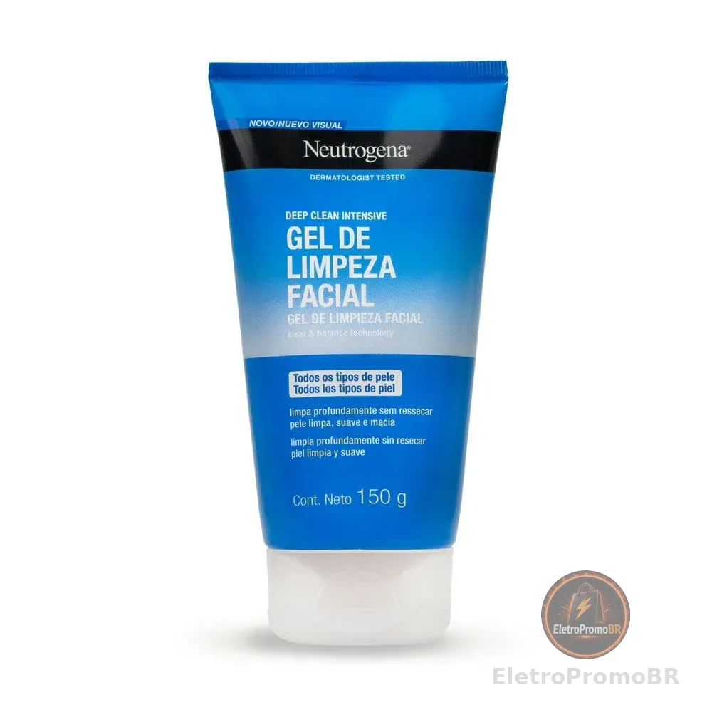 Neutrogena Gel de Limpeza Profunda Deep Clean Intensive, 150g