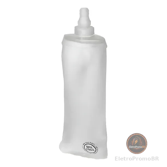 Garrafa De Água Mole Dobrável Corrida Silicone Squeeze