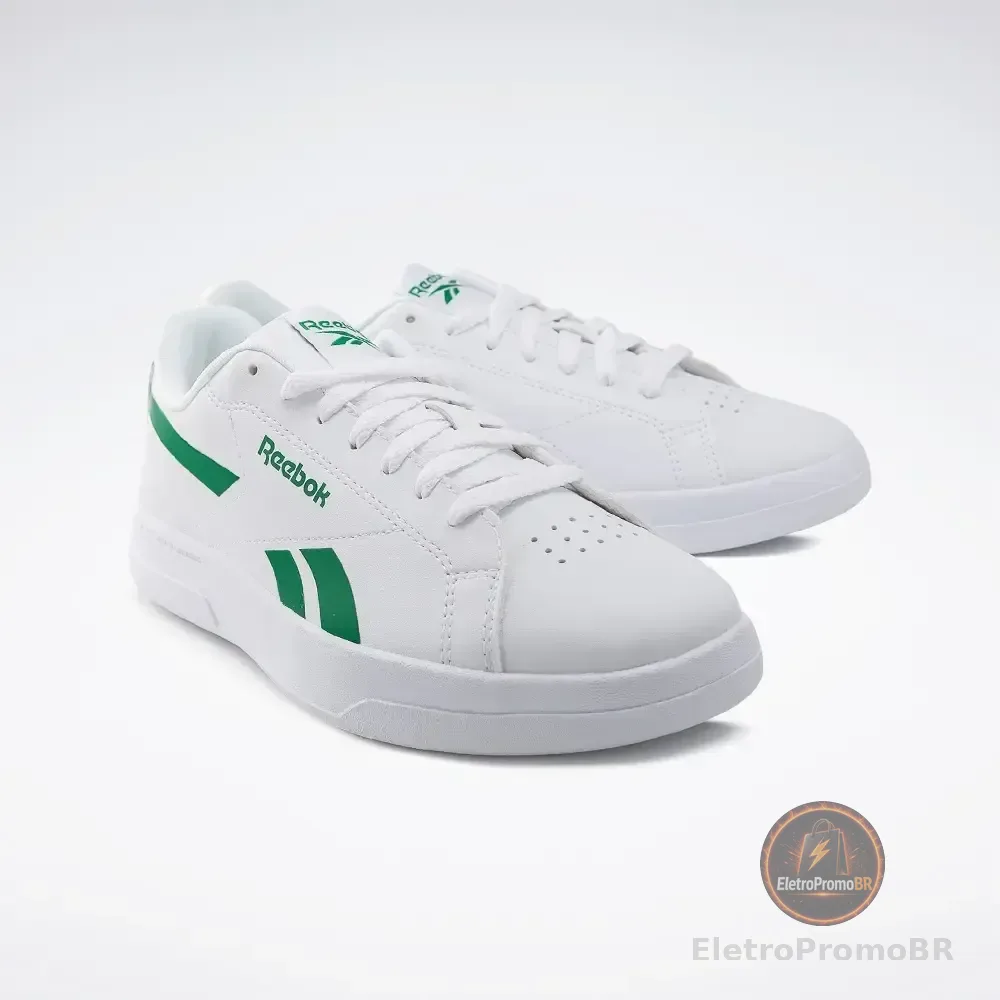 Tênis Branco E Verde Reebok Prime Grounds Masc Branco Lisa 38 Br
