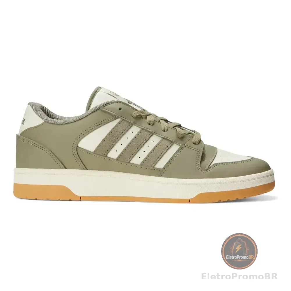 Tênis Casual Masculino Break Start adidas Verde Liso 40 Br