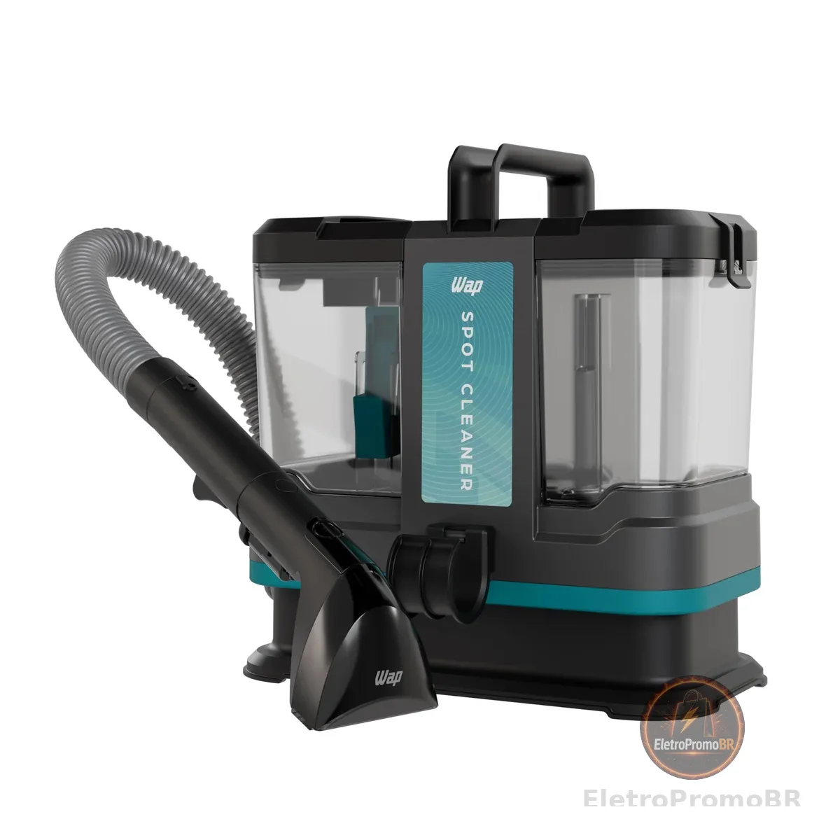 WAP Extratora e Higienizadora 3 em 1 WAP SPOT CLEANER W4 1650W Leve Compacta Alcance de 6 Metros Com 3 Acessórios (110, Volts)
