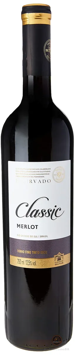 Salton Vinho Classic Merlot 750 Ml