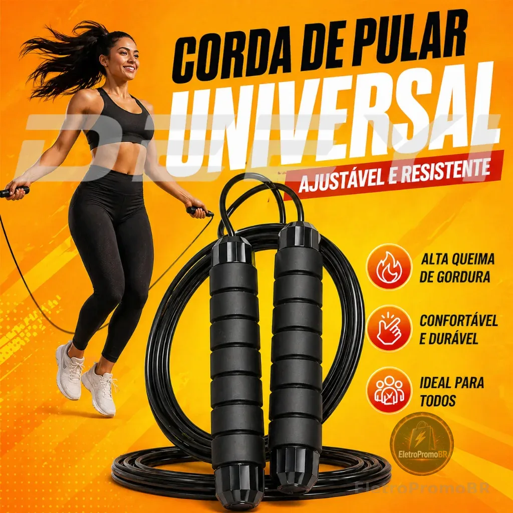 DEEYI Corda De Pular Crossfit Profissional 3M -Para Fitness
