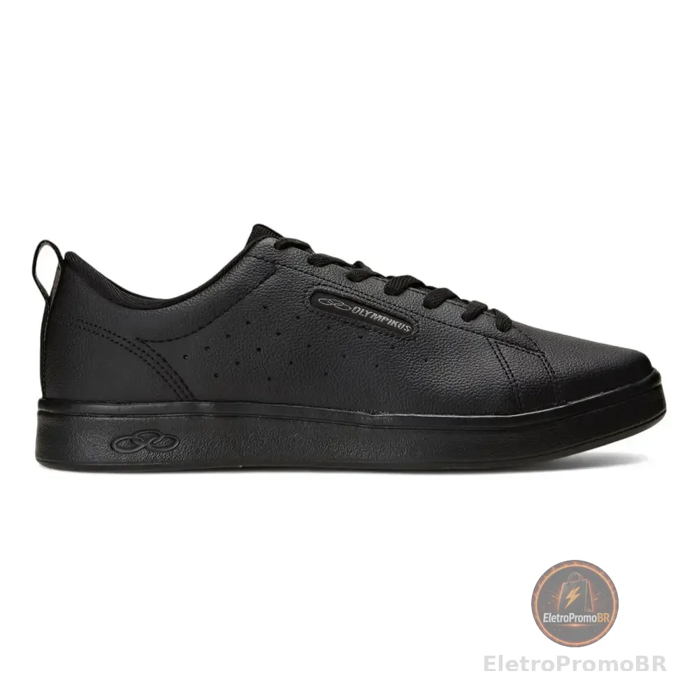 Tênis Casual Masculino Only 2 Olympikus Preto Liso 39 Br