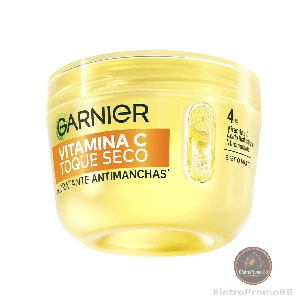 Garnier, Gel Creme Hidratante Facial Antimanchas Toque Seco, com Vitamina C, Niacinamida e Ácido Hialurônico, Controla a Oleosidade e Uniformiza a Pele, 85g
