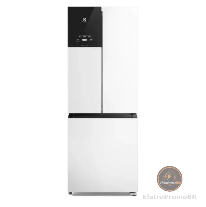 Geladeira Electrolux Frost Free Inverter 480L Efficient AutoSense 3 Portas Branca (IM7) (220, Volts)