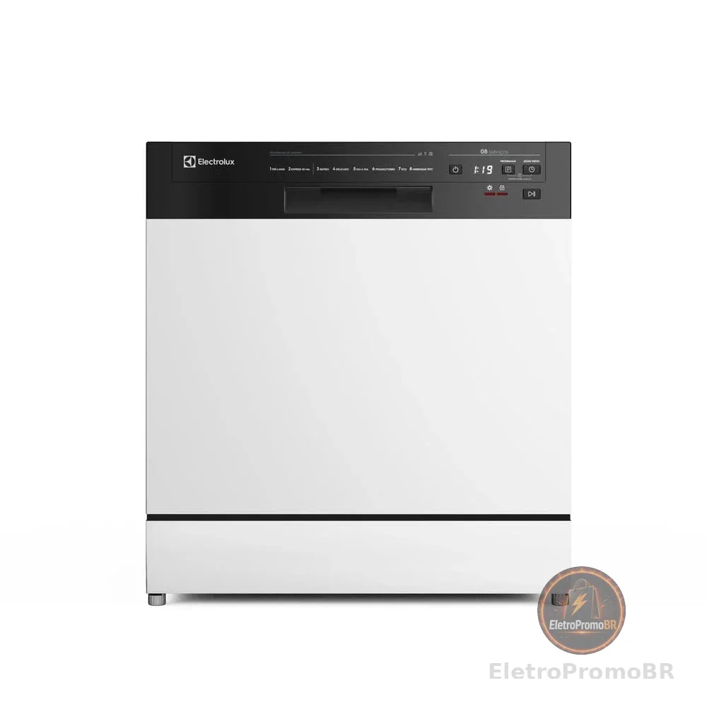 Electrolux Lava-Louça Electrolux 8 Serviços Branca com Programa Lava & Seca 50 min (LB08E) 127V