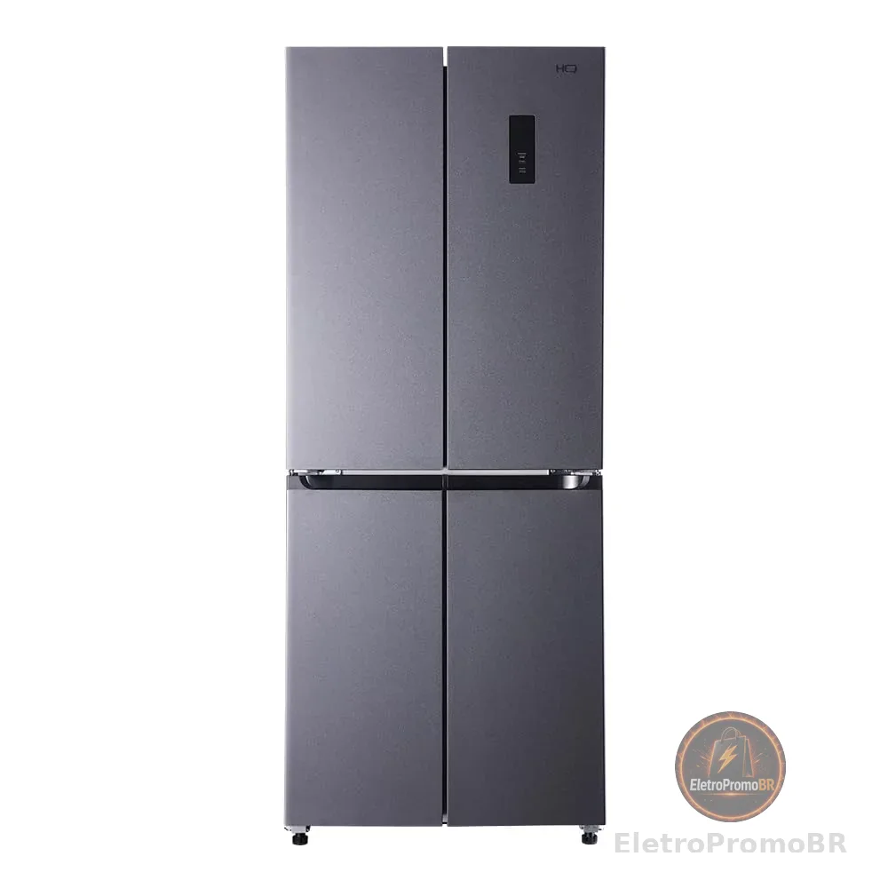 Geladeira Refrigerador HQ Frost Free Multidoor 426 Litros Prata HQ-426MDFF (220V)