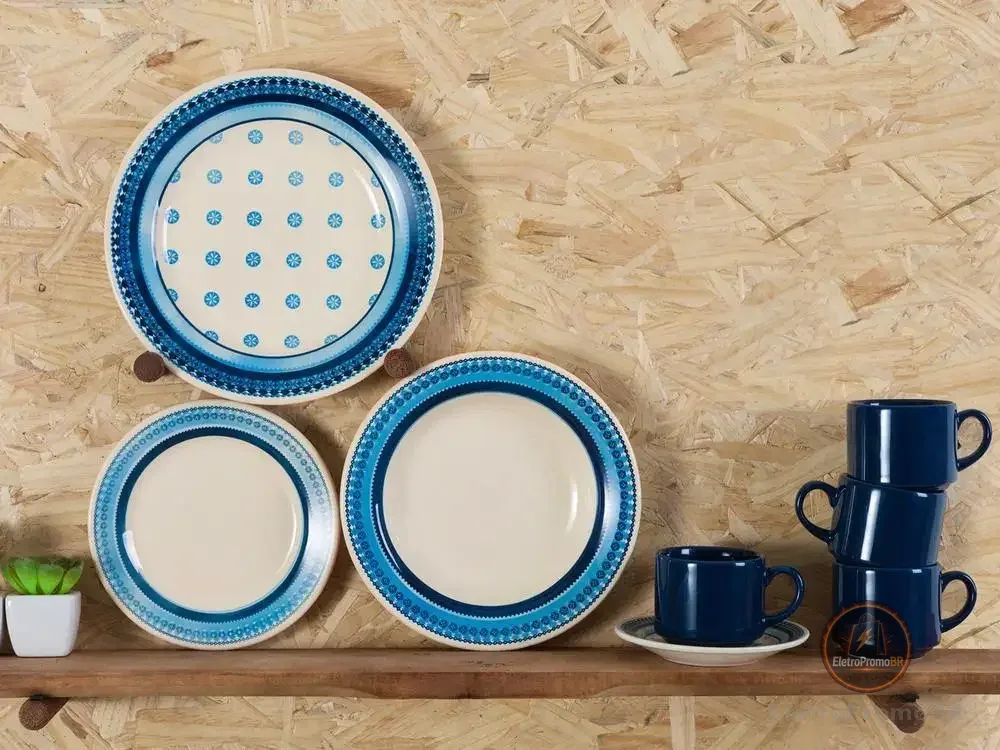 Aparelho de Jantar e Chá 20 Peças Biona de Cerâmica - AliExpress 15
