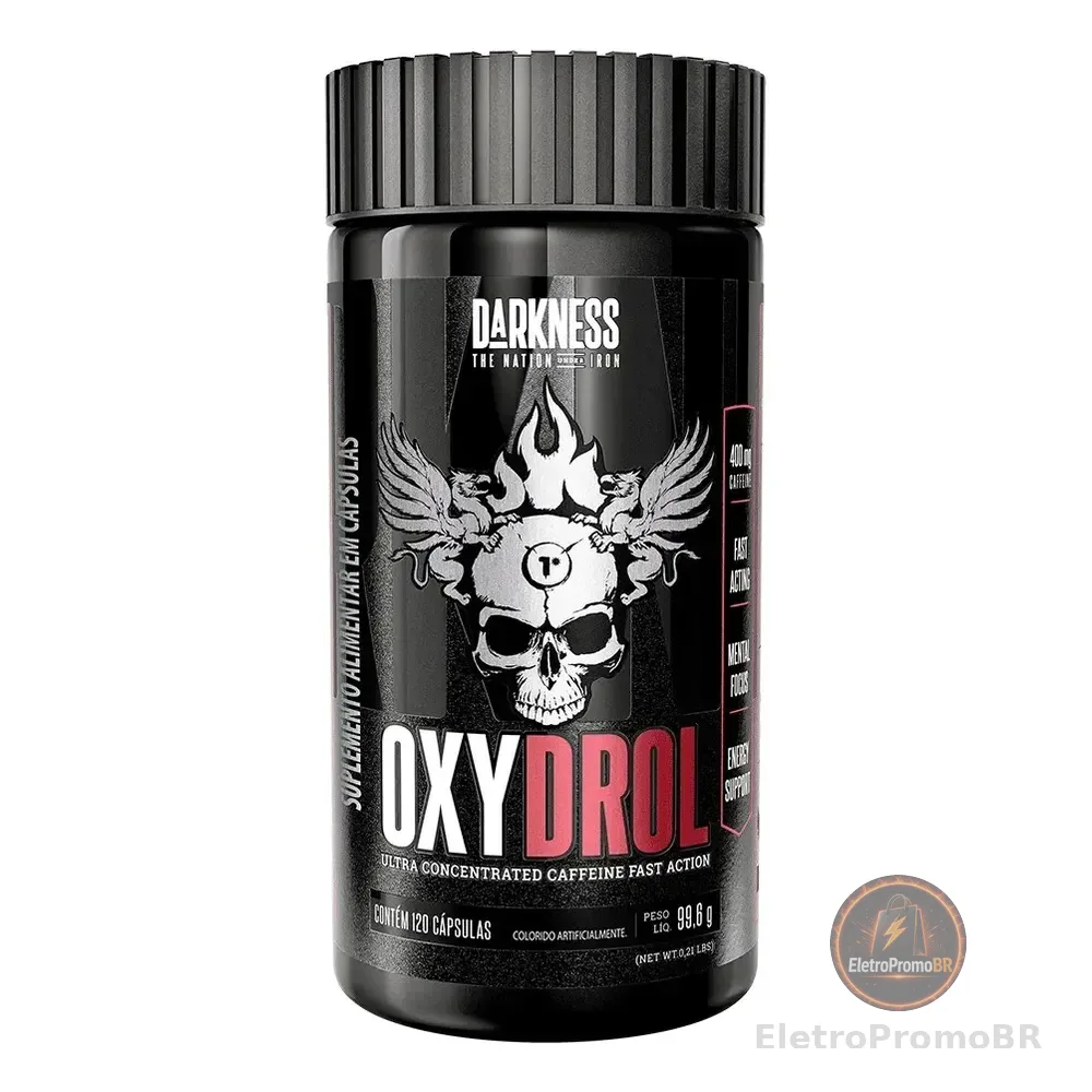 Oxydrol Pote 120 Cápsulas - Darkness Integralmedica Sem Sabor