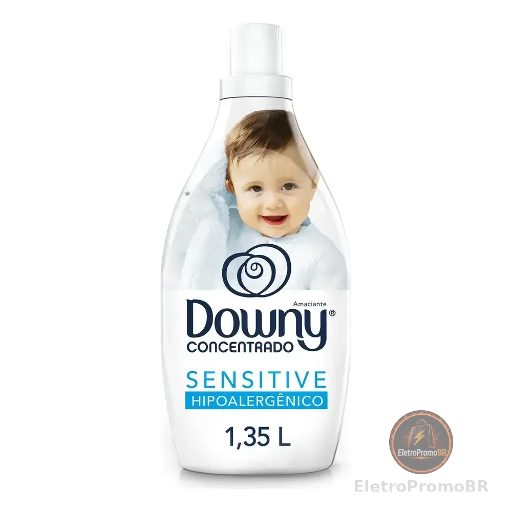 Amaciante Downy Concentrado Sensitive Hipoalergênico 1,35l