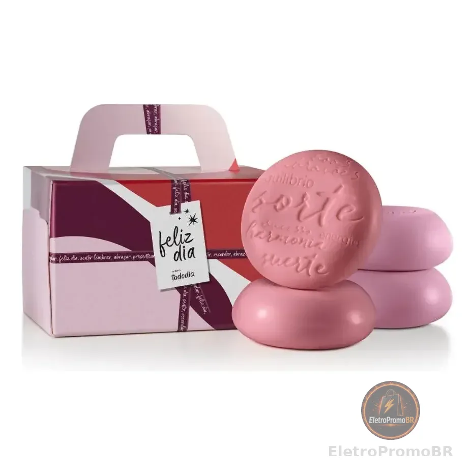 Natura Tododia Kit 4 Sabonetes Banho De Prosperidade 90gr