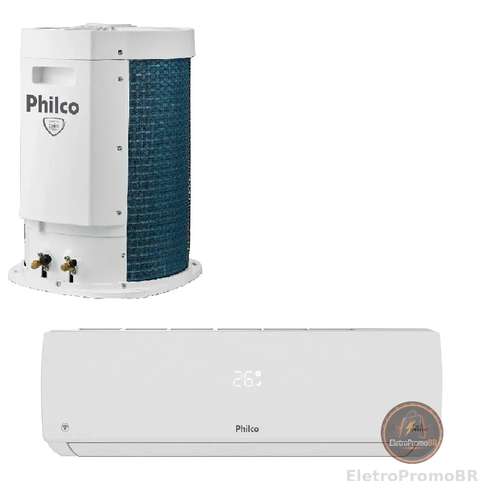 Ar-condicionado Split Inverter 30000 Btus Philco Só Frio Pac30000ifm15 220v