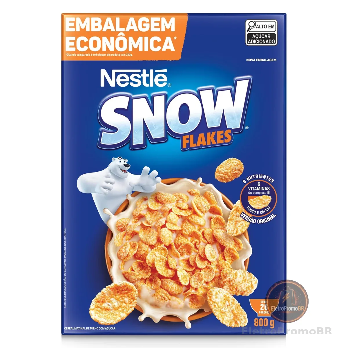 Cereal Matinal SNOW FLAKES 800g