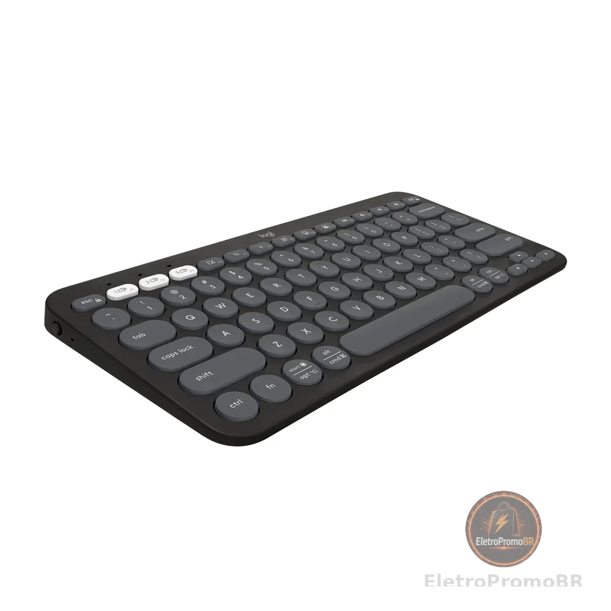 Teclado sem fio Logitech Pebble Keys 2 K380s
