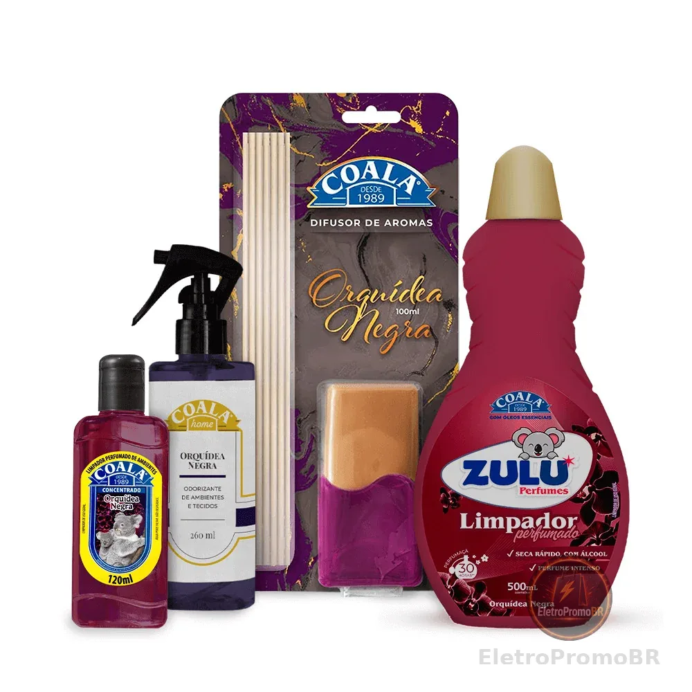 Kit Coala - Os Favoritos Orquídea Negra