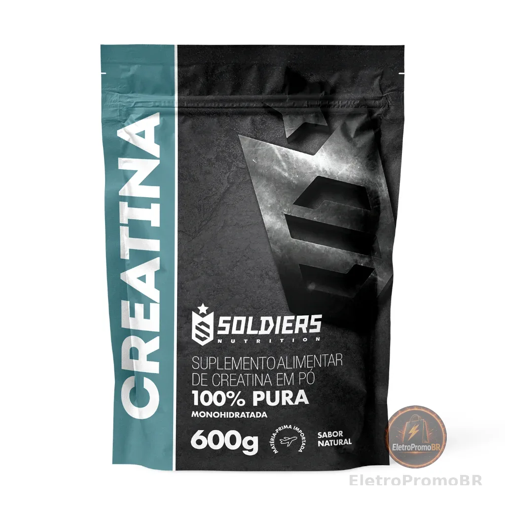 PREÇÃO NA CREATINA 600g SOLDIERS