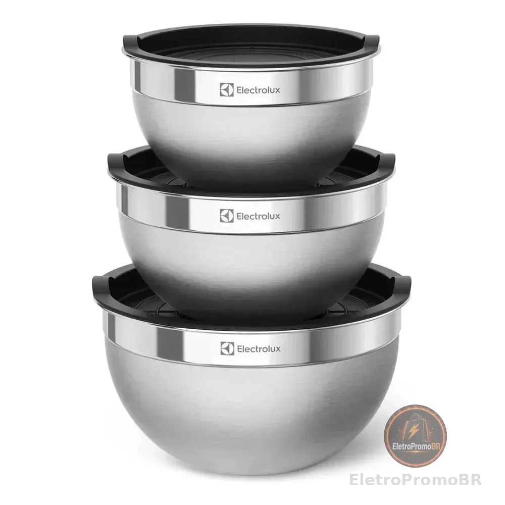 Electrolux Kit Bowls Tigelas em Inox
