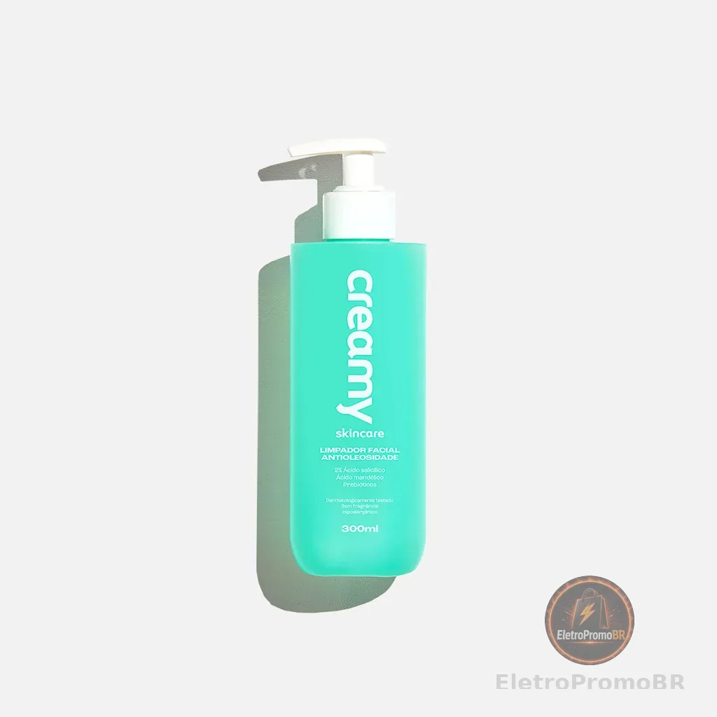 Creamy Skincare Limpador Facial Antioleosidade 300ml