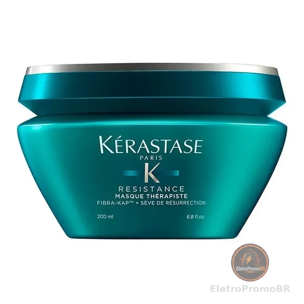 Máscara De Reconstrução Profunda Para Cabelos Danificados, Força E Elasticidade Résistance Thérapiste Kérastase 200ml