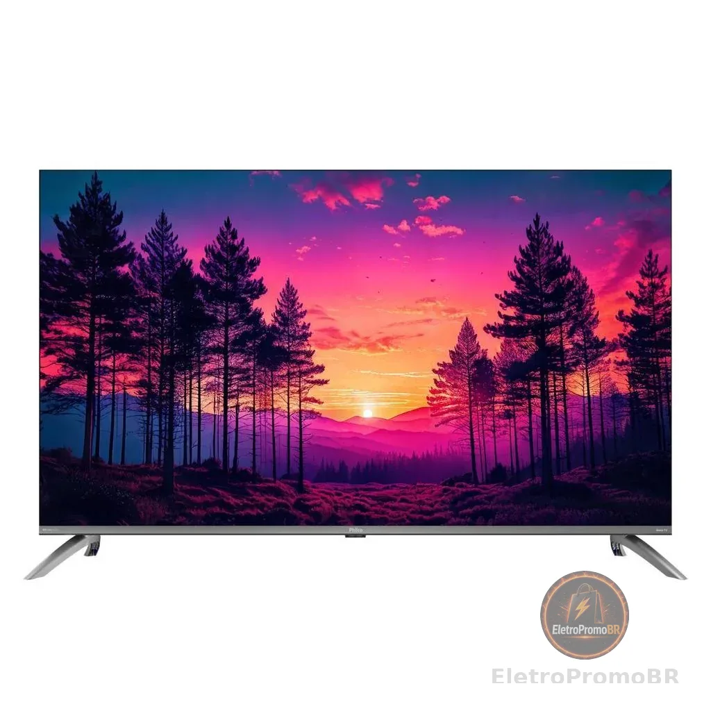 Smart TV 50" Philco QLED UHD Roku P50CRA