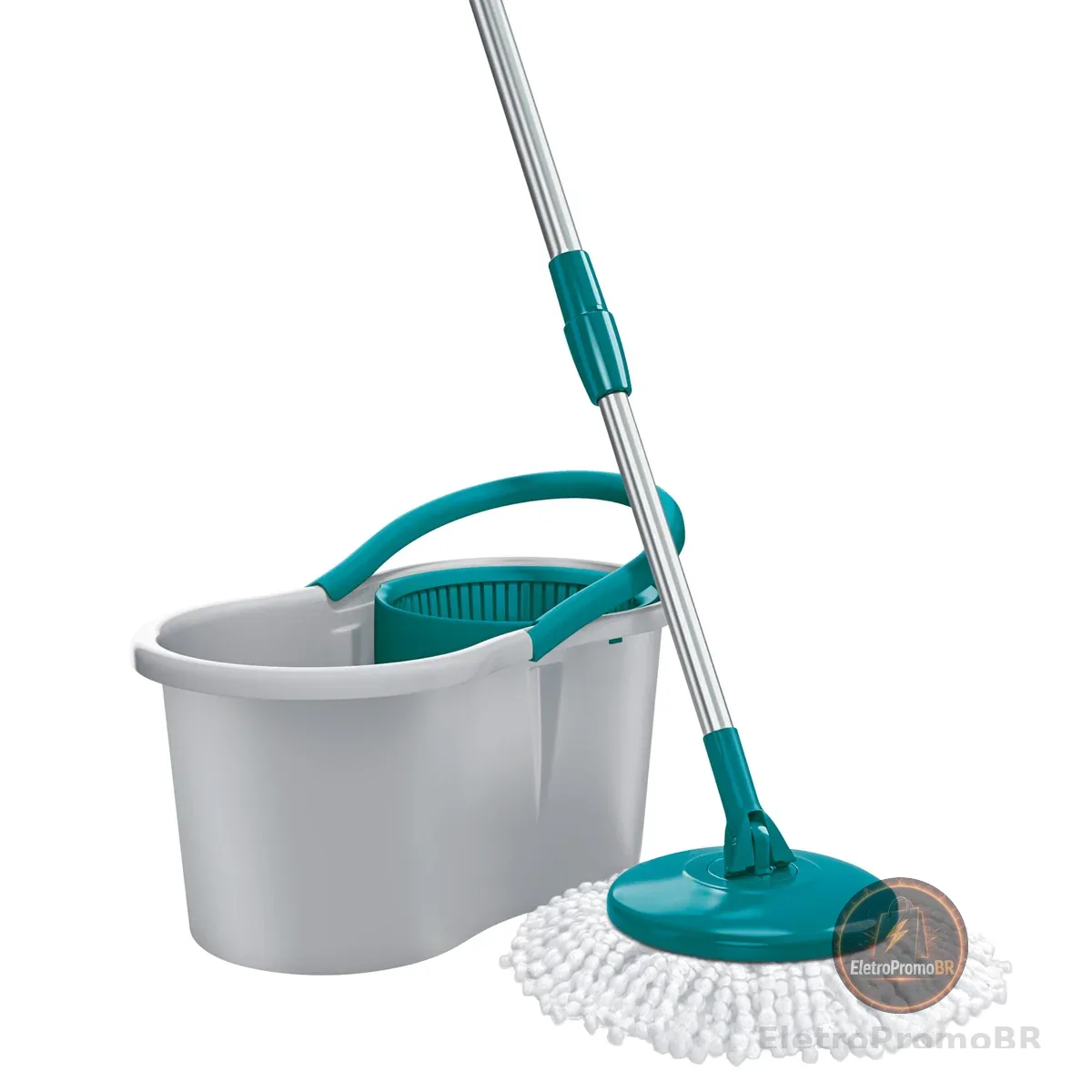 Flash Limp - Mop Giratório Fit, Balde 8 litros - MOP5010