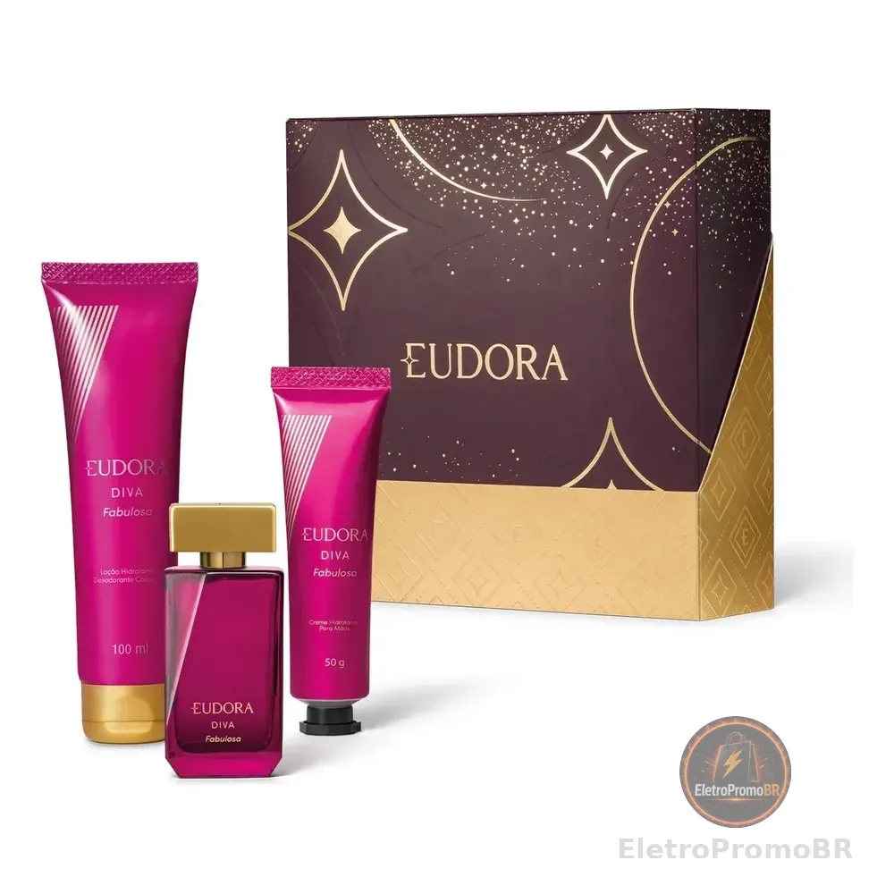 Kit Eudora Diva Fabulosa (3 Produtos)