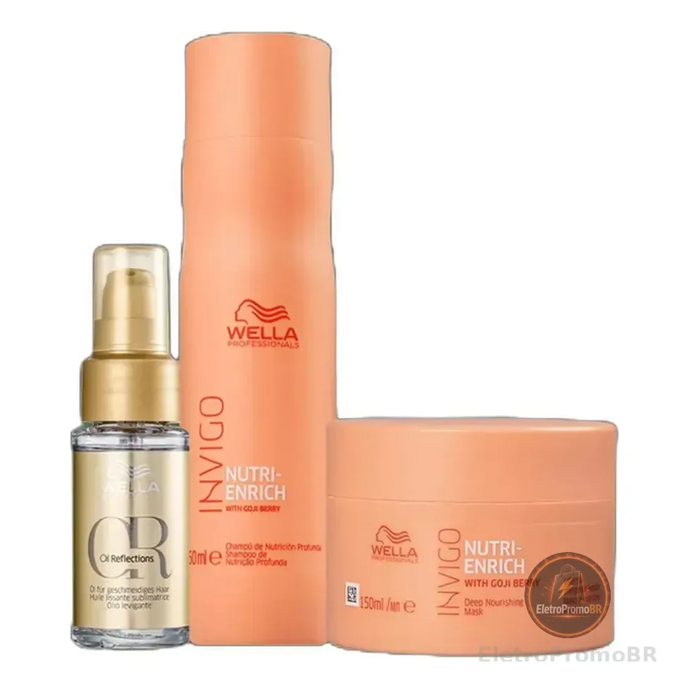 Kit Wella Professionals Invigo Nutri-enrich + Oil Reflection