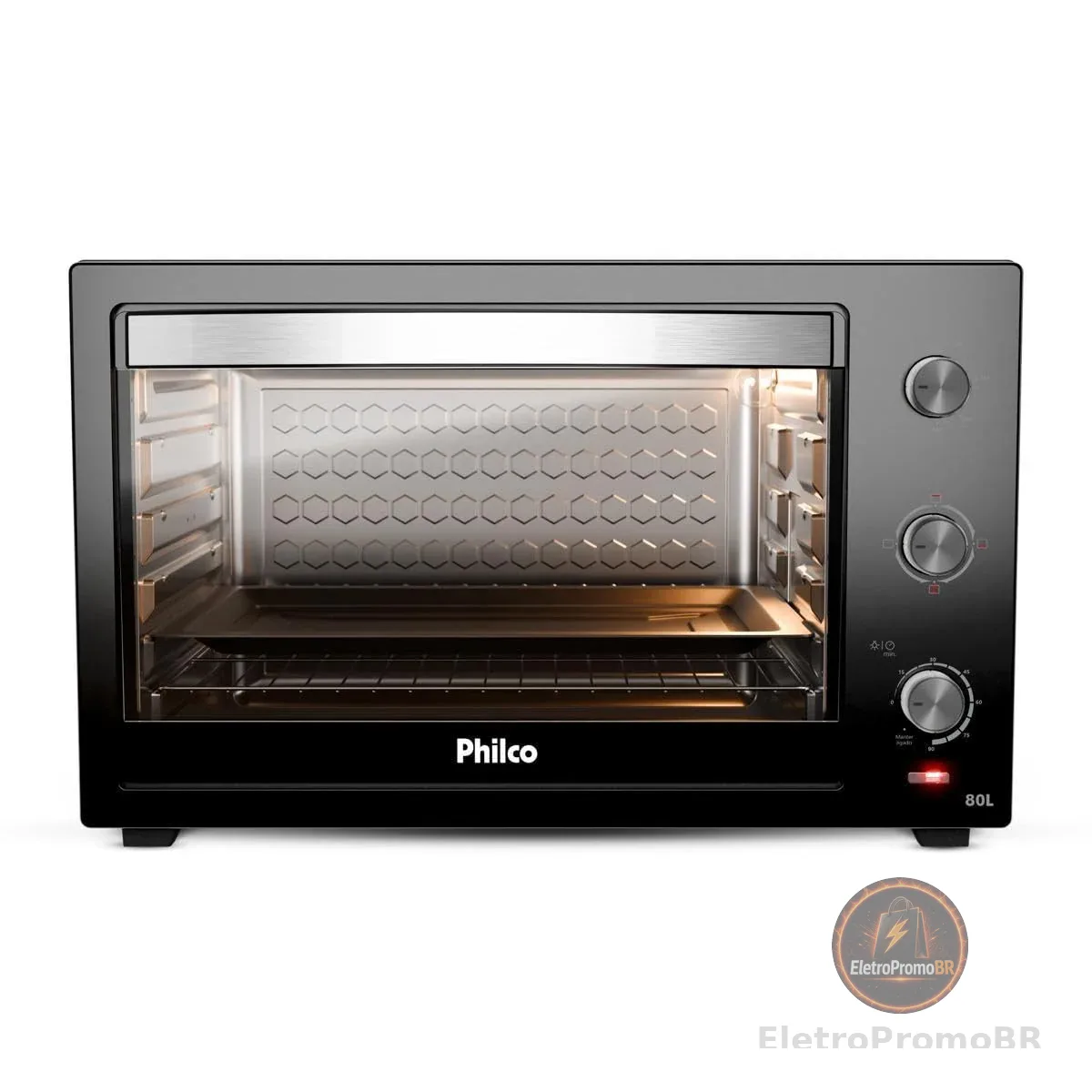 Forno Elétrico 80L Philco 4 resistências PFE80A