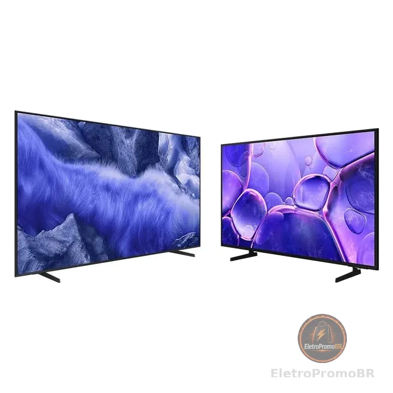 Samsung Combo Vision AI TV 65" QLED 4K QEF1 2025 + Samsung Smart TV 43" Crystal UHD 4K U8100F 2025