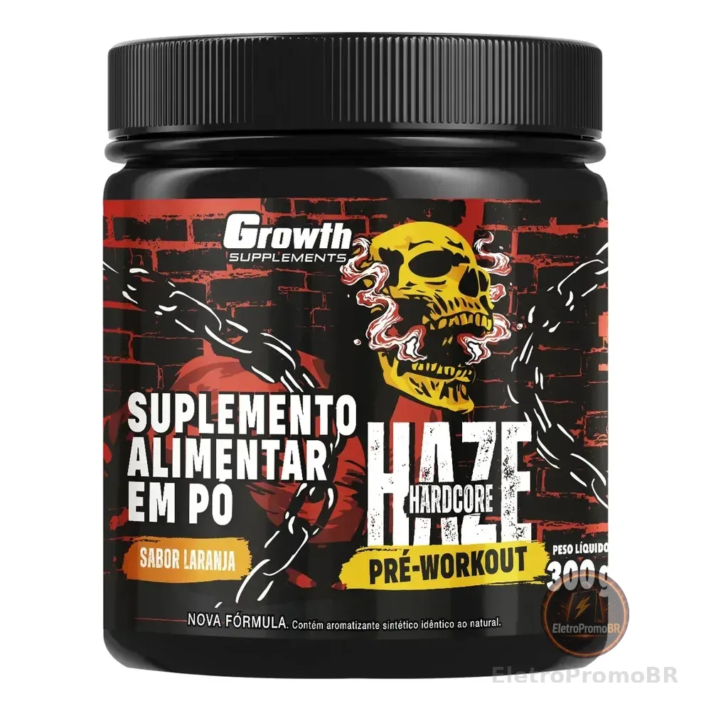 Pré-treino Growth Haze Hardcore 300g