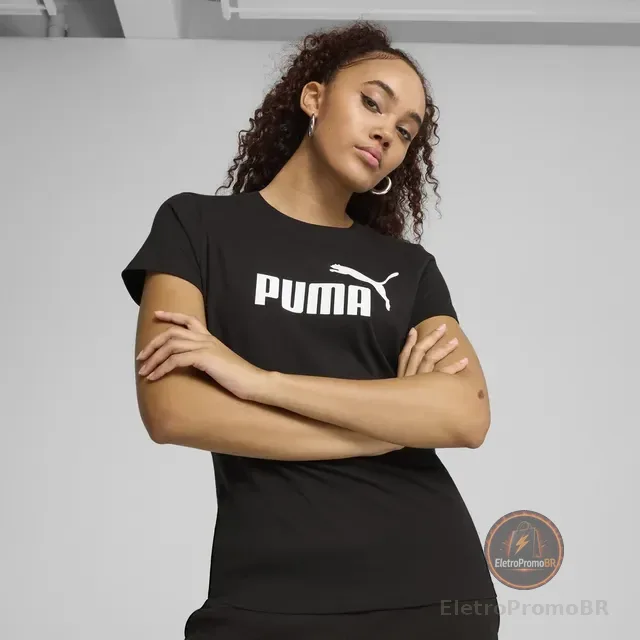 Camiseta Ess No. 1 Logo Feminina Puma