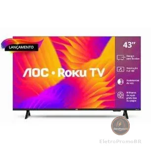 PRECINHO NA TV 43”, ideal pro quarto