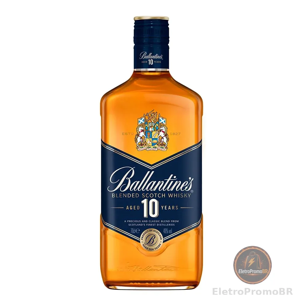 Whisky Escocês Blended 10 Anos Ballantine's Garrafa 750ml
