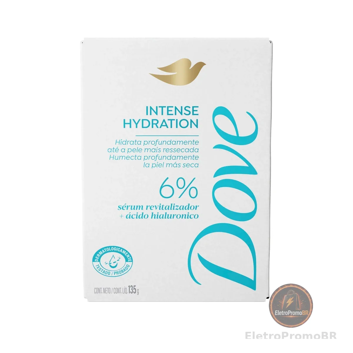 Dove Sabonete Sérum Em Barra Intense Hydration 135g