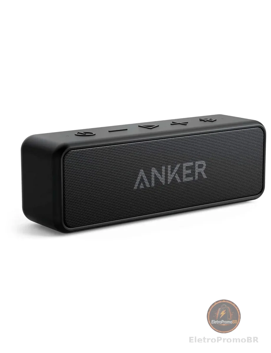 Anker soundcore 2 Caixa de Som Bluetooth Portátil com 12W de Som Estéreo