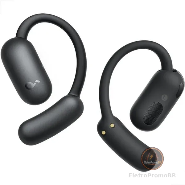 Fone de Ouvido Soundcore Aerofit 2 Bluetooth Open-ear Preto