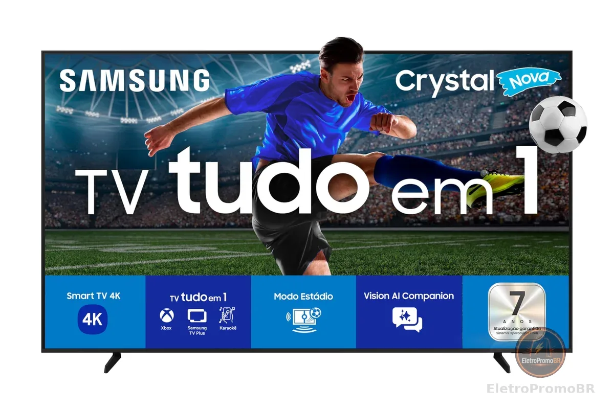 Samsung Smart TV 65" Crystal UHD 4K U8100F 2025