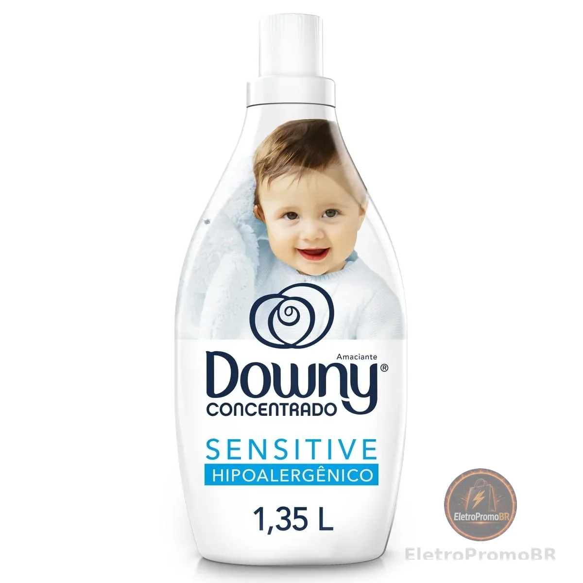 Downy Sensitive Hipoalergênico Amaciante Concentrado 1,35L