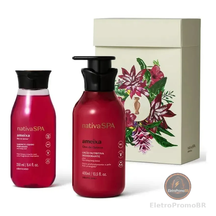 Presente Nativa Spa Ameixa O Boticário