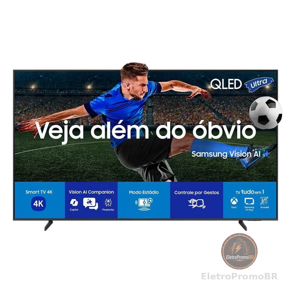 Samsung Vision AI TV 55" QLED ULTRA 4K QEF1 2025