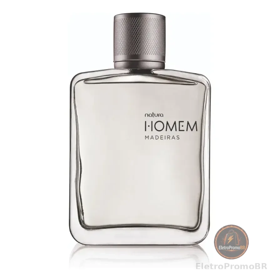 Perfume Natura Homem Madeiras Desodorante Colônia - 100 Ml
