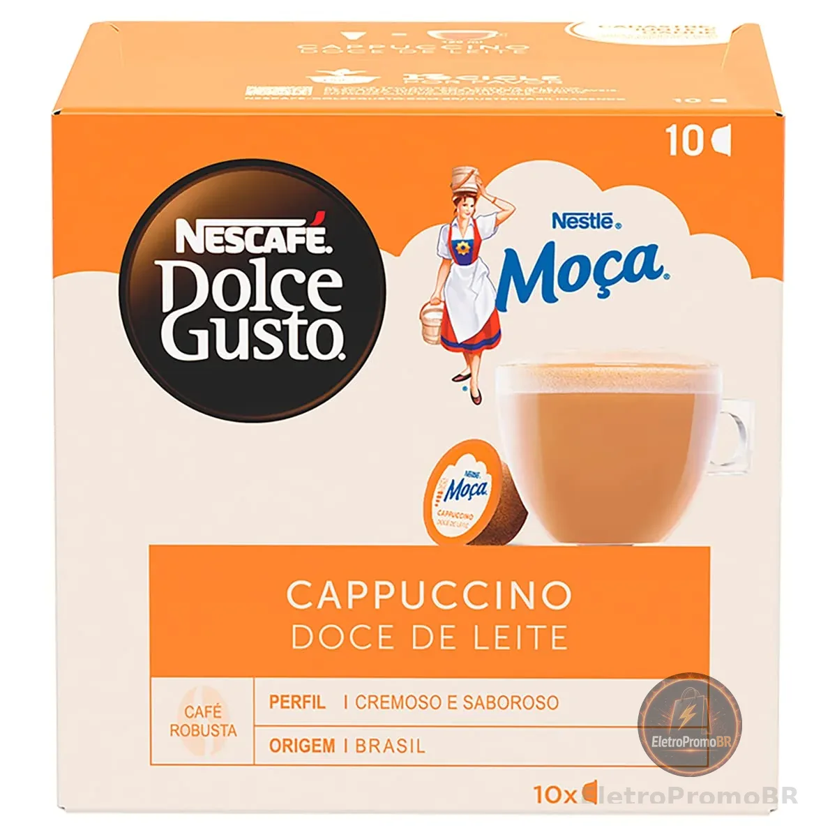 Nescafé Dolce Gusto Cappuccino Doce de Leite 10Caps,170g