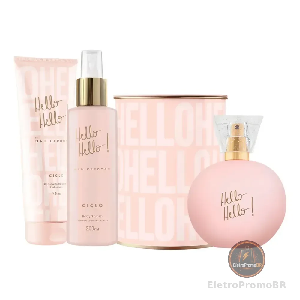 Kit Ciclo Hello Hello! Nah Cardoso 3 Itens
