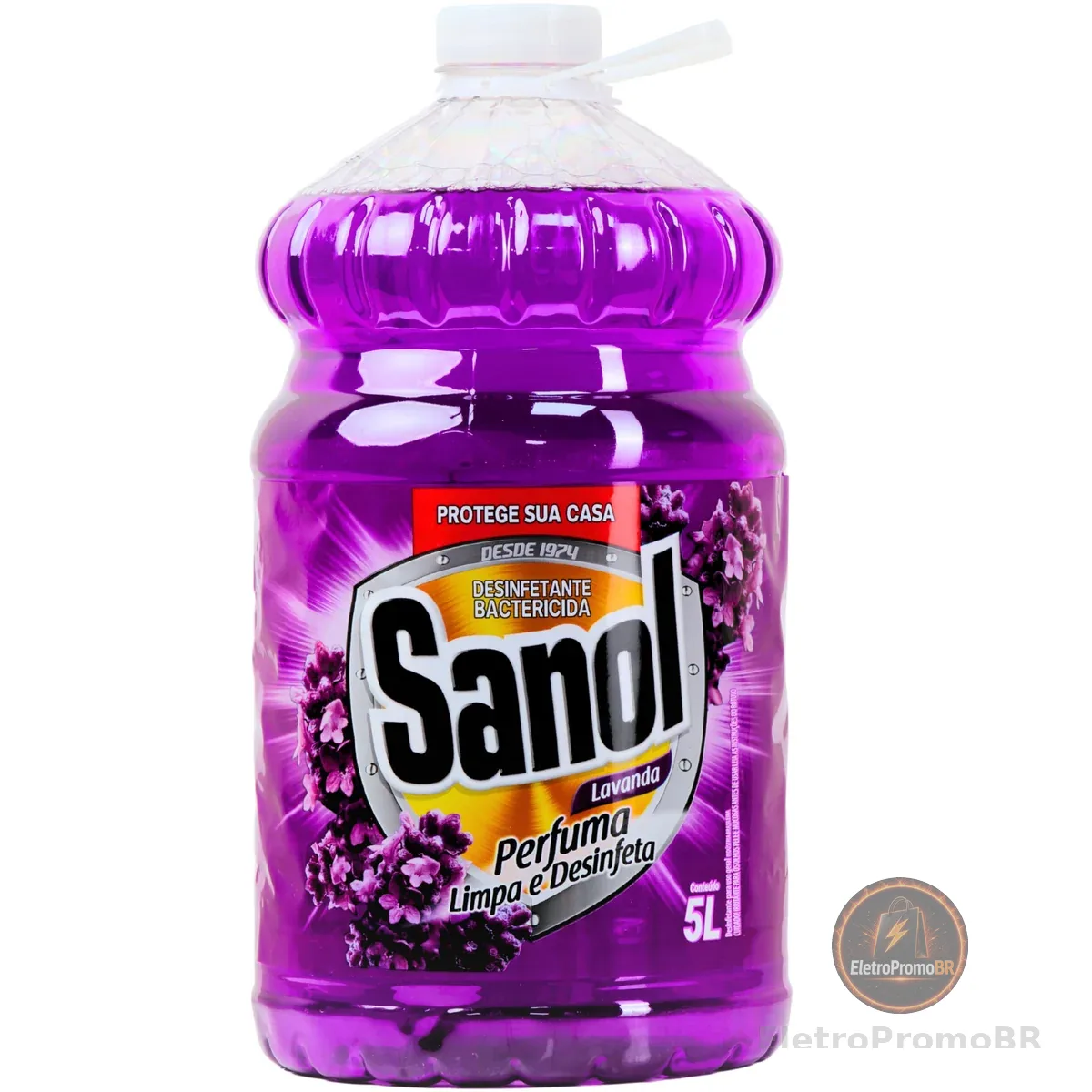 Sanol Desinfetante Líquido Para Uso Geral Lavanda 5 Litros