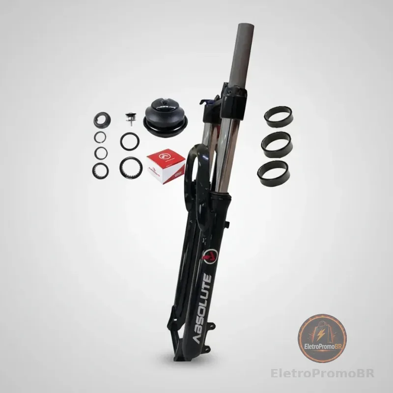GARFO SUSPENSÃO ARO 29 ABSOLUTE MXFK18 AHD 100M C TRAVA E REG PRÉ-LOAD + CAIXARIA