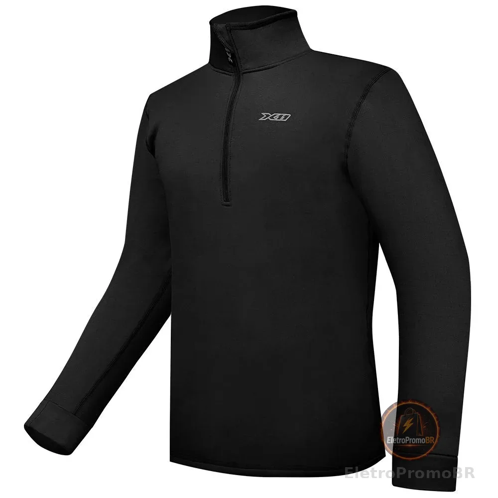 Blusa Segunda Pele X11 Climate 3 Térmica Inverno Proteção UV50 Moto Ciclismo Conforto Respirável
