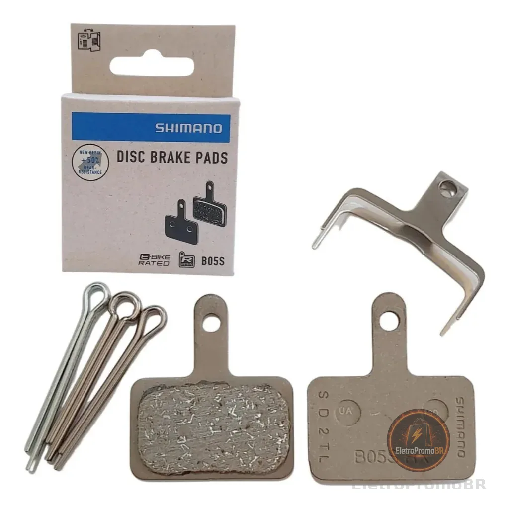‼️Pastilha de Freio Shimano B05S Rx Resina Par para Disco MTB Bicicleta Original TX805 MT200 MT410 MT500 Silenciosa‼️