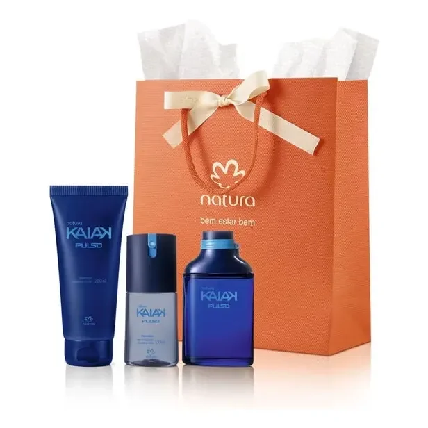 Presente Kit Kaiak Pulso Natura Masculino Original