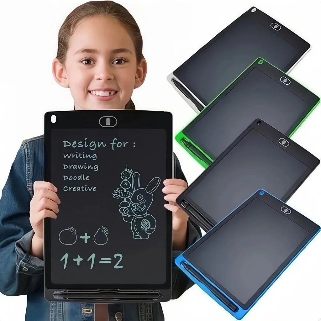 Prancheta De Desenho Para Escrita LCD De 10 Polegadas Crianças , Cor Reutilizável , Tablet , Grafite Eletrônico , Aniver